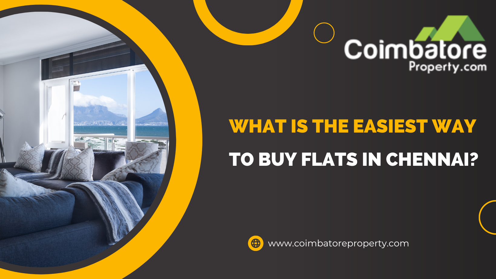 What is the easiest way to buy flats in Chennai?
