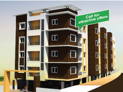 2, 3 BHK flats for sale in R S Puram