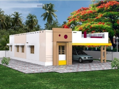 1 BHK House for sale in Ondipudur