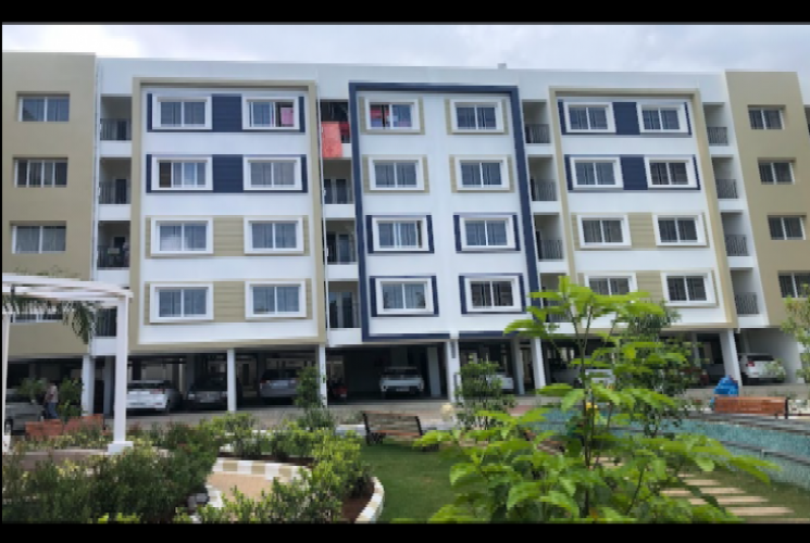 1152 Sqft, 3 BHK Apartments Flats in Nallampalayam For Rent