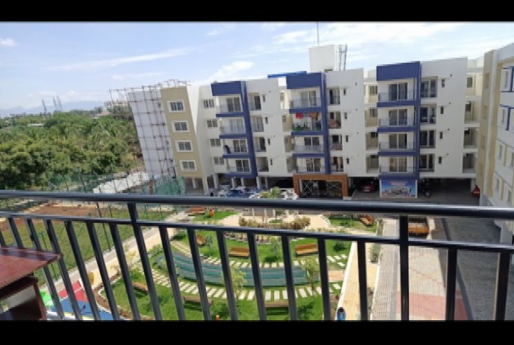 1152 Sq.Ft, 3 BHK Residential Apartment